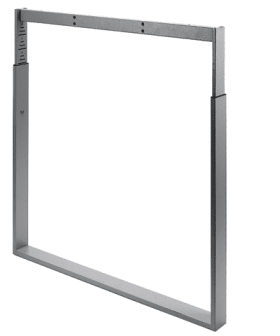 2-Fuß-Gestell, rechteckig, 680-820 mm