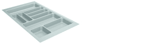 OrgaTray 440, silber, 581 - 620 / 801 - 900, silber