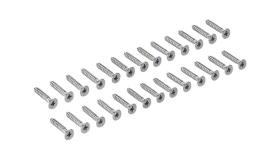 Befestigungsschrauben, Bodendicke mm: 25