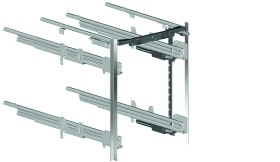 Hettich Container-Set mit 2 Überauszügen. 392 x 755