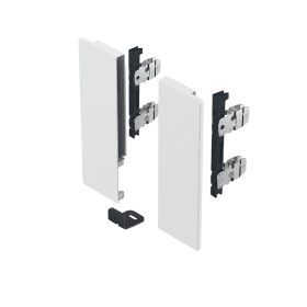 AvanTech YOU Set Verbinder für gestaltbare Innenfront, Nutzung mit Zarge, Systemhöhe 187, weiß