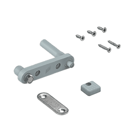 Hettich WingLine L. Magnetische Zuhaltung Standard für Basisset Push to move. grau