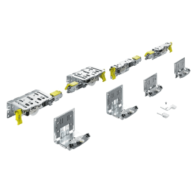 TOPLINE XL, SET LAUF- UND FÜHRUNGSTEILE 60 KG 3-TÜRIG TS = 18 - 30 MM 9275786