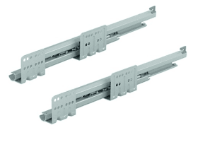 Hettich Auszugsführung Actro mit Silent System / Push to open Silent, 40 kg, 500 mm, Korpusseitendicke 18 mm (EB 13), rechts, 9281947