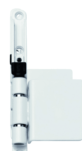 FENSTER-SCHARNIERSEITENSICHERUNG DENI SOFTLINE RAL 9016 WEISS 1.211373