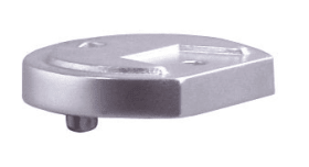 UNTERLAGE 10 MM SILBERFARBIG ELOXIERT ZU 3846 3848 0000 01