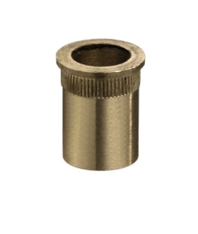 STEINBÜCHSE 10 MM RUND MESSING BLANK 7297 0000 40