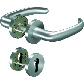 OT-Dr.-HG,CORE 8999,Profilzylinder gelocht,VK8,DIN Links-Rechts,edelstahl satino