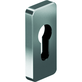 OGRO Schlüsselrosette SST6676,eck. o.No.,PZ,9mm,F1