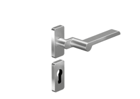 PT-Dr.-HG,eckig 8530A/6610SR,Profilzylinder gelocht,VK8,DL-R,edelstahl satino