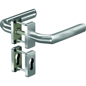 OGRO Drückergarnitur 8115V/6620SR,Ros.ov.,PZ,8,ER,TS35-48,o.No.