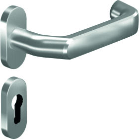 PT-Dr.-HG,eckig 8116V/6611SR,Profilzylinder gelocht,VK8,DL-R,naturfarbig satino