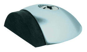 TÜRPUFFER,H18MM,MIT VERDREHSICHERUNG 2001.33 ALUMINIUM MESSINGFARBIG ELOXIERT