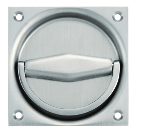 SCHIEBETÜRMUSCHELGRIFF,5016.66 VK8 ECKIG,MESSING POLIERT