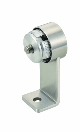 ENDSTÜTZE F. ROHR 35 MM GERADE EDELST.MATT GEB. 8391.82