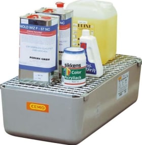 AUFFANGWANNE GFK 65L MIT GITTERROST 7717