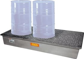 GFK-AUFFANGWANNE 220/3 MIT GFK GITTERROST 7286