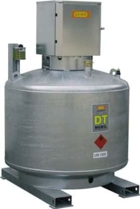 TANKSTELLE DT-MOBIL 600L M. PUMPENSCHRANK EINW. 7747