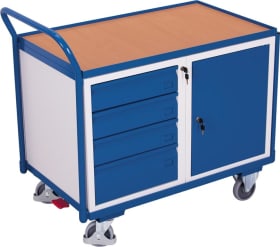 TISCHWAGEN 250KG 1 SCHRANK 4 SCHUBLADEN SW-600.606