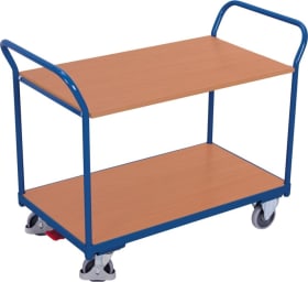 TISCHWAGEN 200KG 2 BÖDEN LADEFLÄCHE 1000X600MM SW-600.502