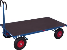 HANDPRITSCHENWAGEN 700KG 1160X760MM LUFT ZU-05122