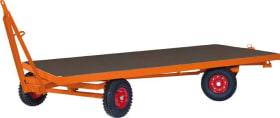 INDUSTRIE-ANHÄNGER 2-ACHS-DREHSCHEMEL-L. 3000KG 2500X1250MM LUFT ZU-1040