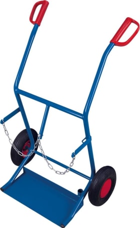 STAHLFLASCHENKARRE 150KG 2X20L LUFTRÄDER FK-1101