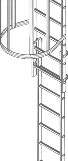 Zarges Notabstiegsleiter 