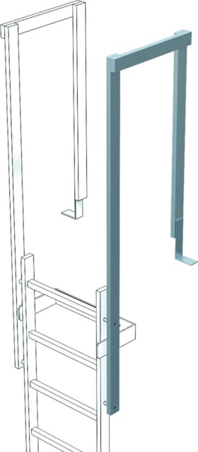Zarges Ausstiegsgeländer 