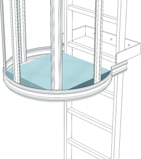 Zarges Zwischenplattform 