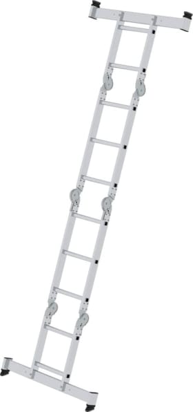 ALU-VIELZWECKLEITER  4-TLG. M. NIVELLO®- TRAVERSE 2X2/2X3 SPROSSEN 31310