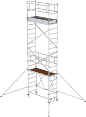 KLAPPGERÜST M.AUSLEGER 0,75X1,80M PLATTFORMH. 4,80M ARBEITSH. - 6,8 115148