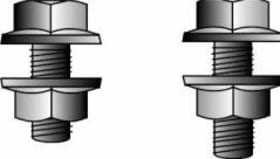 Schulte Sechskantschrauben M6x12 Btl. a 50 Stück 
