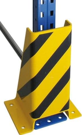 Schulte Rammschutz U-Form Höhe 400 mm schwAnbauregalz/gelb