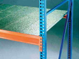 Schulte Weitspannregal B1785xT1000xH3000 mm Grundregal und Feld 5 Stahl Böden,en Fachlast 670kg