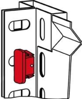 Schulte Rückwand B1000xH500 mm RAL 7035 RAL 7035