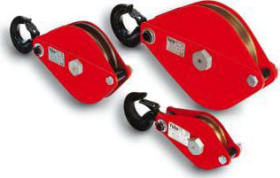 DRAHTSEILKLOBEN EINSEITIG KLAPPBAR M. STAHLROLLE 1000KG N46000005