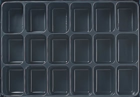 E-NORM MONTAGEKOFFER LEER 18 FACH 4317784018852