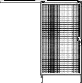 SCHIEBETÜR 2480X2000MM RAL1018 9948