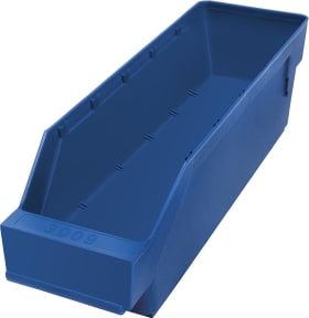 KLEINTEILEKASTEN 300X90X95MM BLAU 510101
