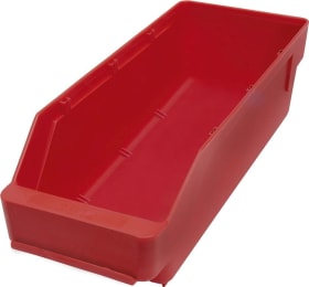 KLEINTEILEKASTEN 300X120X95MM ROT 520102