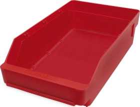 KLEINTEILEKASTEN 300X180X95MM ROT 520105