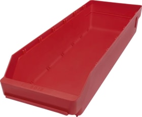 KLEINTEILEKASTEN 500X180X95MM ROT 520305