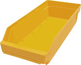 KLEINTEILEKASTEN 400X180X95MM GELB 540205