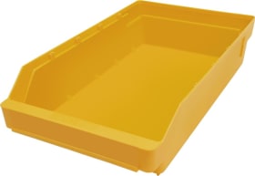KLEINTEILEKASTEN 400X240X95MM GELB 540203
