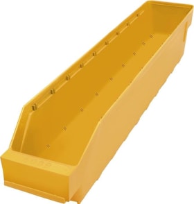 KLEINTEILEKASTEN 500X90X95MM GELB 540301