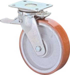 SCHWERLLENKROLLE POLY GUSSFELGE 300X75MM 4021885091019