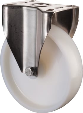 BOCKROLLE EDELSTAHL RAD-D 150MM 300KG TRAGF. 4021885011260