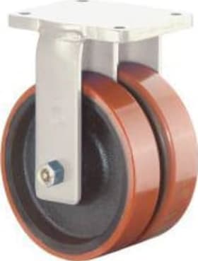 BOCKROLLE POLY AUF GUSSFELGE 200MM 4021885014070