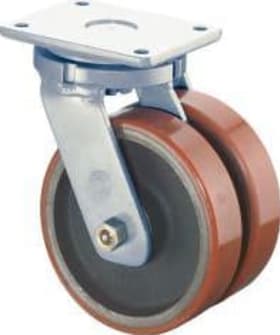 SCHWERLLENKROLLE POLY GUSSFELGE 200MM 4021885022013